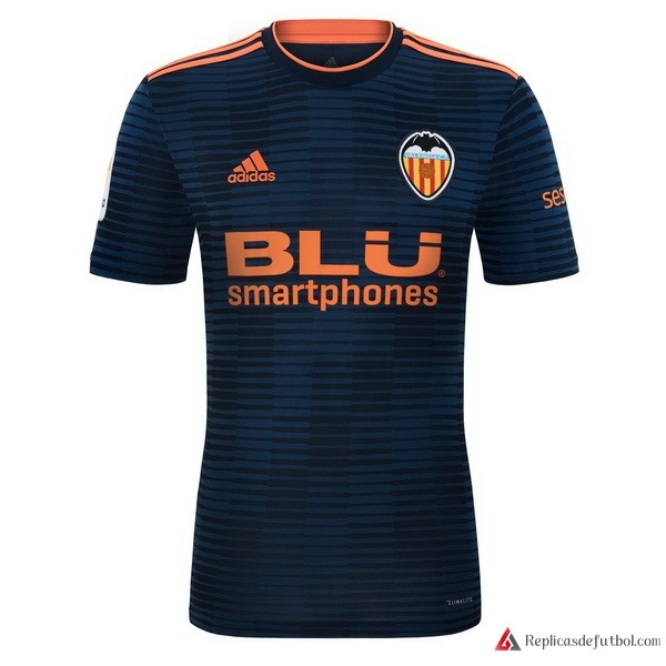 Camiseta Valencia Segunda equipación 2018-2019 Azul